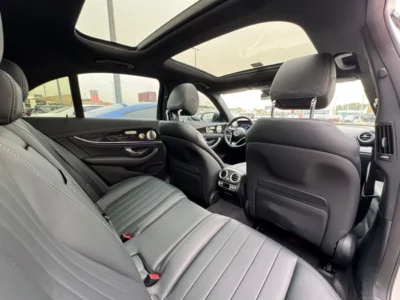 2022 Mercedes-Benz E450 .0L Inline-6 Turbocharged Hybrid Engine White Black Sedan