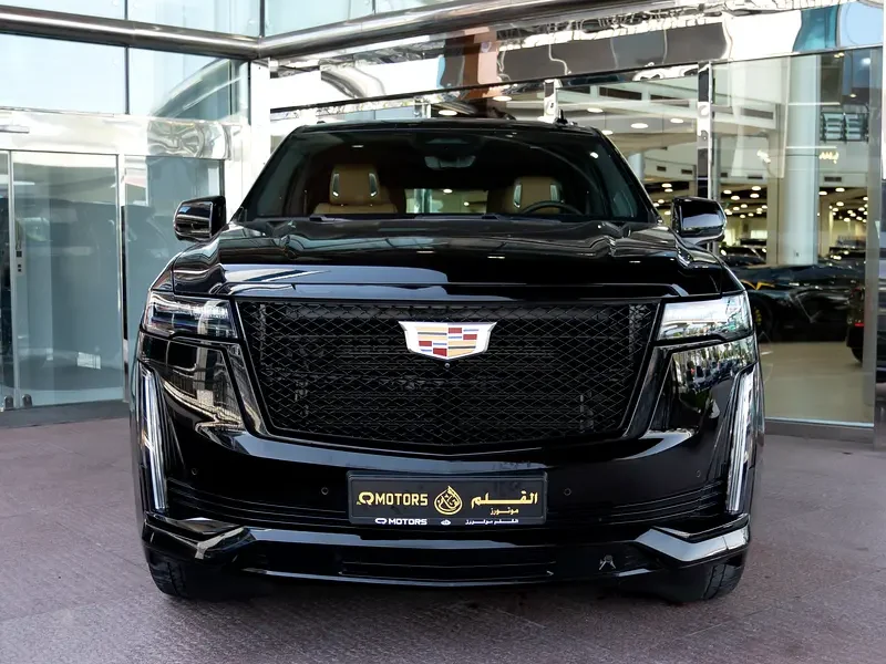 2022 Cadillac Escalade Sport Platinum 6.2 Liters V8 Petrol Engine Black Tan SUV GCC