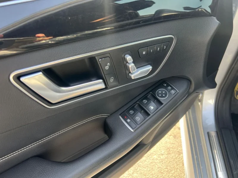 2016 Mercedes-Benz E300 2.0 litre 4-cylinder Turbocharged Petrol Engine Silver Black Sedan