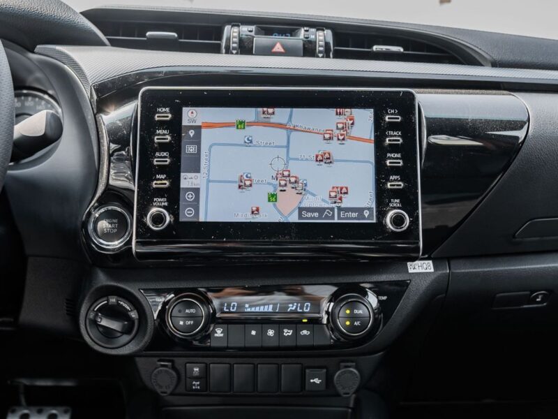 2025 Toyota Hilux GR-Sport 4.0 L V6 Naturally Aspirated Petrol Engine Black Pickup Truck
