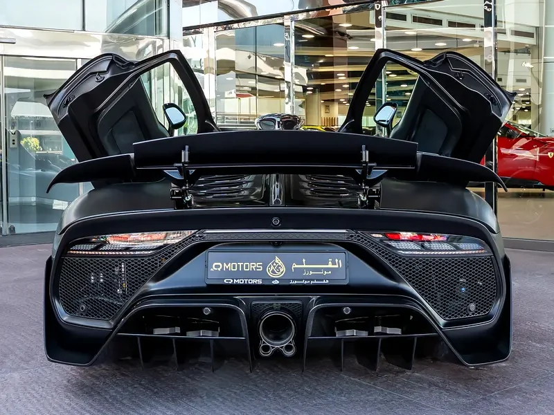 2024 Mercedes-Benz AMG ONE 1.6-liter turbocharged V6 Hybrid Engine Black Sports Car