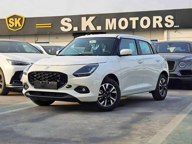 2026 Suzuki Swift GLX 1.2 Litres 3 Cylinders Petrol Engine White Black Hatchback GCC