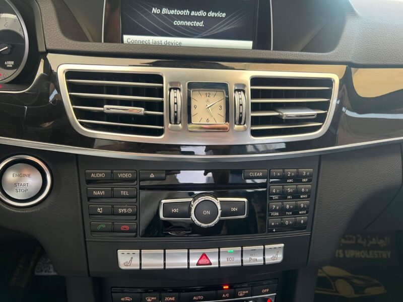 2016 Mercedes-Benz E300 2.0 litre 4-cylinder Turbocharged Petrol Engine Silver Black Sedan