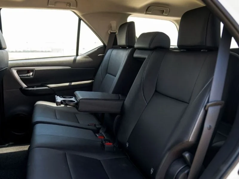 2024 Toyota Fortuner 2.8-liter 4-cylinder Diesel Engine White Black SUV Automatic