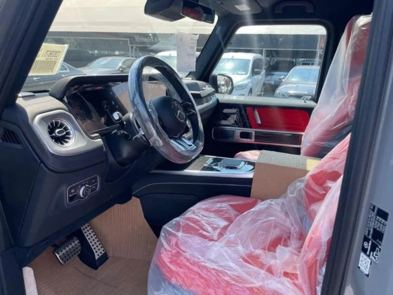 2026 Mercedes-Benz G 63 AMG 4.0-liter V8 Biturbo Petrol Engine Grey Red SUV Automatic
