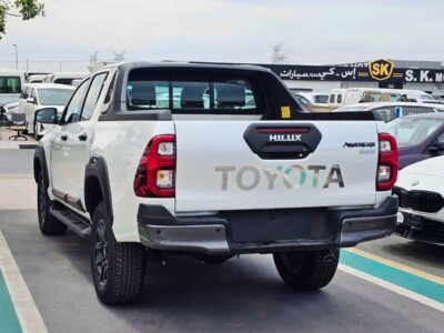 2026 Toyota Hilux SR5 Adventure 4.0 L V6 Petrol Engine White Black Double Cabin Pickup