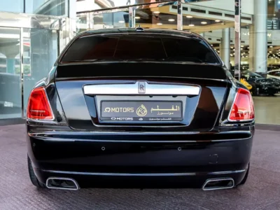 2010 Rolls-Royce Ghost Standard 6.6 Liters V12 Petrol Engine Black White Sedan GCC