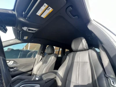 2024 Mercedes-Benz GLS 580 4MATIC 4.0-liter Twin-Turbocharged V8 Engine White Grey SUV