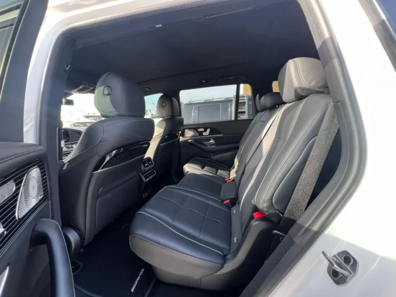 2024 Mercedes-Benz GLS 580 4MATIC 4.0-liter Twin-Turbocharged V8 Engine White Grey SUV