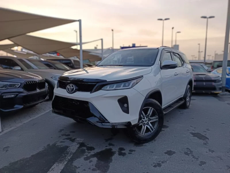2018 Toyota Fortuner TRD Sportivo 4.0 Liter 6 Cylinders Petrol Engine White Black SUV GCC