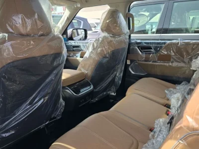 2025 Infiniti QX80 Sensory 3.5L Twin-Turbocharged V6 Petrol Engine Bronze Tan SUV GCC