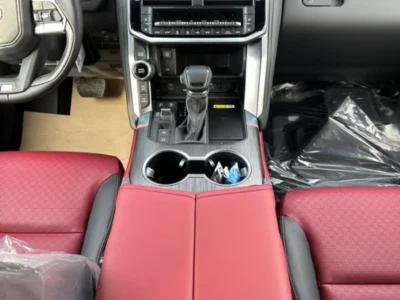 2026 Toyota Land Cruiser GR-Sport 3.3L V6 Twin-Turbocharged Diesel Engine Black Red SUV