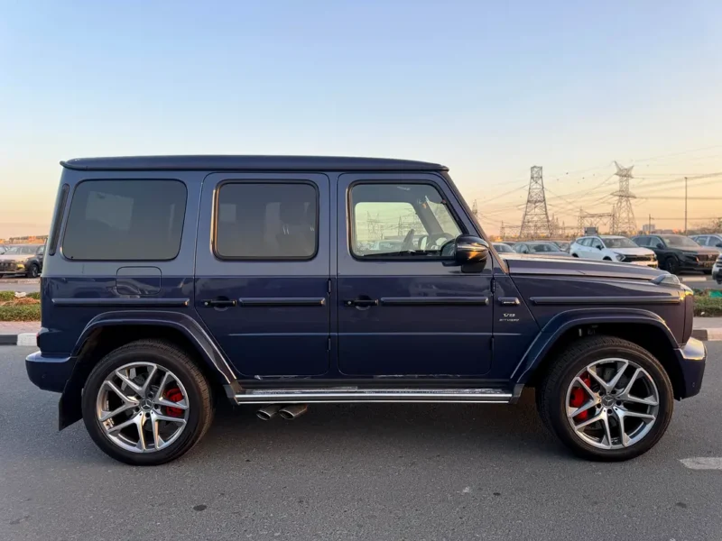 2025 Mercedes-Benz G-Class G 63 AMG 4.0L V8 Biturbo Engine Blue Beige SUV