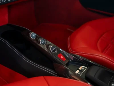 2021 Ferrari F8 Spider 3.9-liter twin-turbocharged V8 Petrol Engine White Red Sports Car