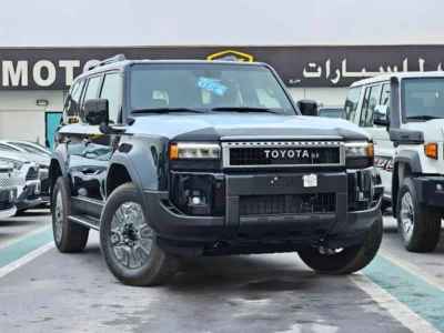 2026 Toyota Prado All Rounder 2.8-Liter 4-cylinder Turbo Diesel Engine Black Grey SUV