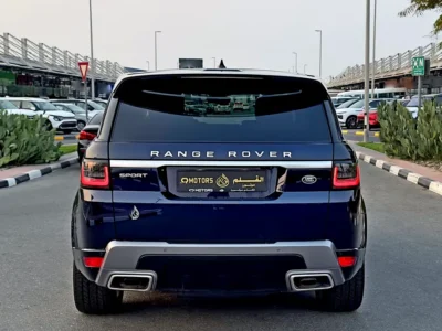 2020 Land Rover Range Rover Sport HSE 3.0L V6 Supercharged Petrol Engine Blue Beige SUV
