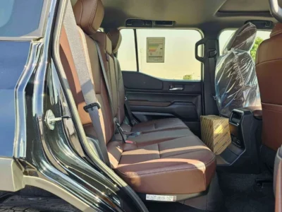 2025 Toyota Prado Adventure 2.4-liter Turbocharged 4 Cylinder Engine Black Brown SUV GCC