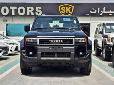 2026 Toyota Prado All Rounder 2.4-liter Turbocharged 4 Cylinder Engine Black Grey SUV GCC