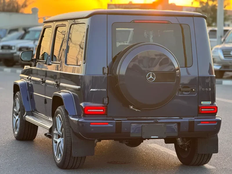 2025 Mercedes-Benz G-Class G 63 AMG 4.0L V8 Biturbo Engine Blue Beige SUV