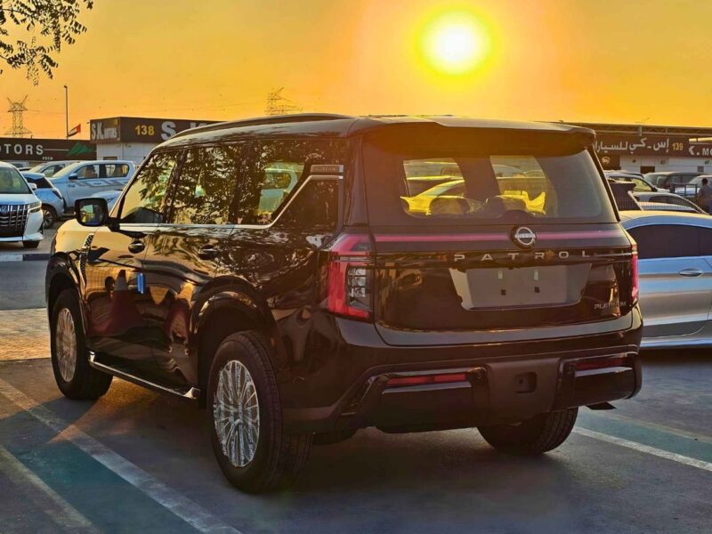 2026 Nissan Patrol SE Platinum 3.8 Liters V6 Petrol Engine Black Red Luxury SUV GCC