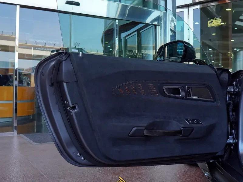 2021 Mercedes-Benz AMG GT Black Series 4.0-liter V8 Biturbo Engine Matte Grey Black Sports Car