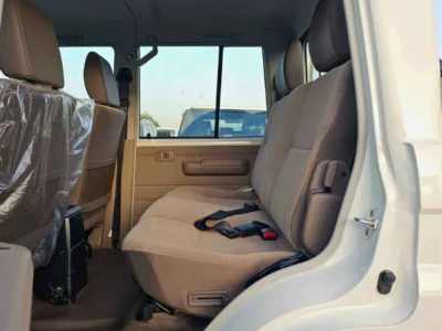 2025 Toyota Land Cruiser 79 STD-E 2.8L 4-cylinder Turbo Diesel White Brown Double Cabin