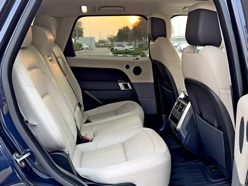 2020 Land Rover Range Rover Sport HSE 3.0L V6 Supercharged Petrol Engine Blue Beige SUV