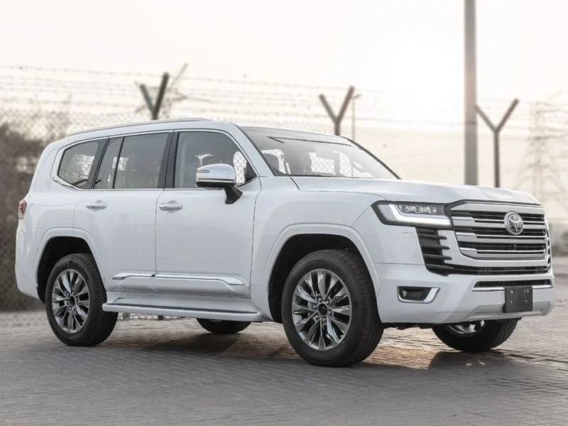 2026 Toyota Land Cruiser VXR 3.5 Litres V6 Twin Turbo Petrol Engine White Beige SUV GCC Specs