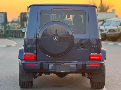 2025 Mercedes-Benz G-Class G 63 AMG 4.0L V8 Biturbo Engine Blue Beige SUV