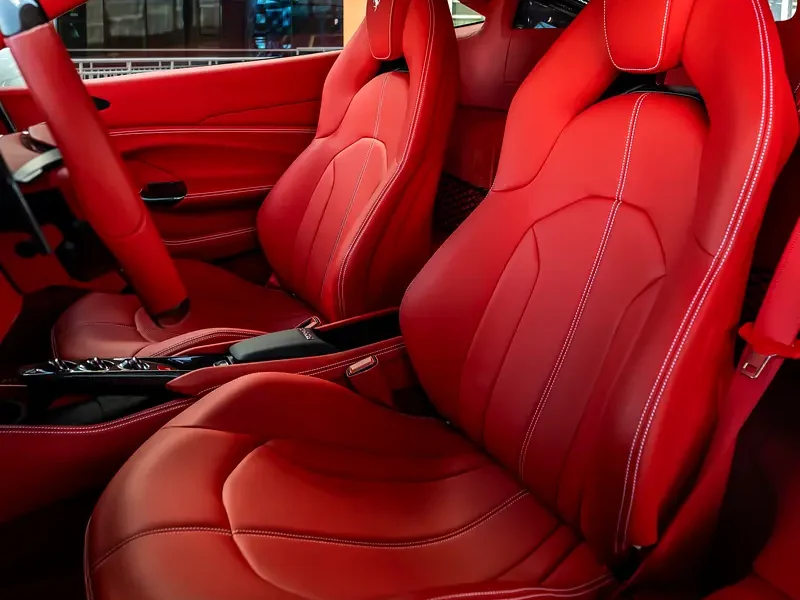 2021 Ferrari F8 Tributo 3.9L Twin-Turbocharged Petrol White Red Sports Car