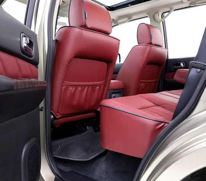 2024 Nissan Patrol Safari Super Safari Al Ostoura 6 Cylinders Engine Gold Maroon SUV