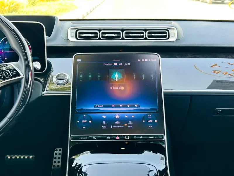 2022 Mercedes-Benz S-Class S 400 4MATIC 3.0L 6 Cylinder Diesel Engine Grey Black Sedan