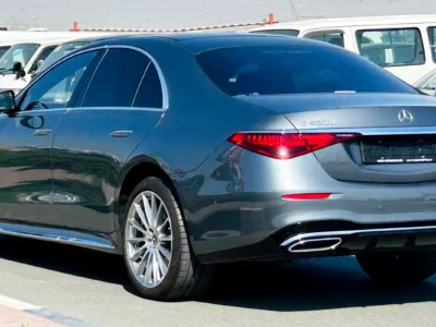 2022 Mercedes-Benz S-Class S 400 4MATIC 3.0L 6 Cylinder Diesel Engine Grey Black Sedan