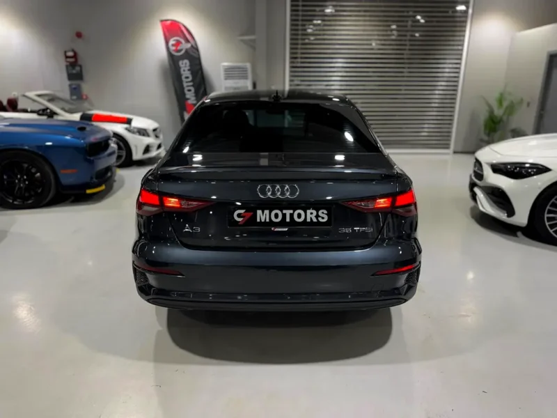 2023 Audi A3 35 TFSI 1.5L 4 Cylinder Turbocharged Petrol Engine Black Grey Sedan