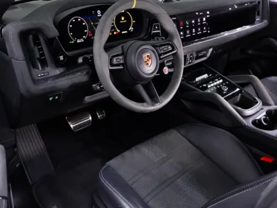 2024 Porsche Cayenne Turbo GT 4.0-liter V8 Petrol Engine Black Luxury SUV GCC Specs
