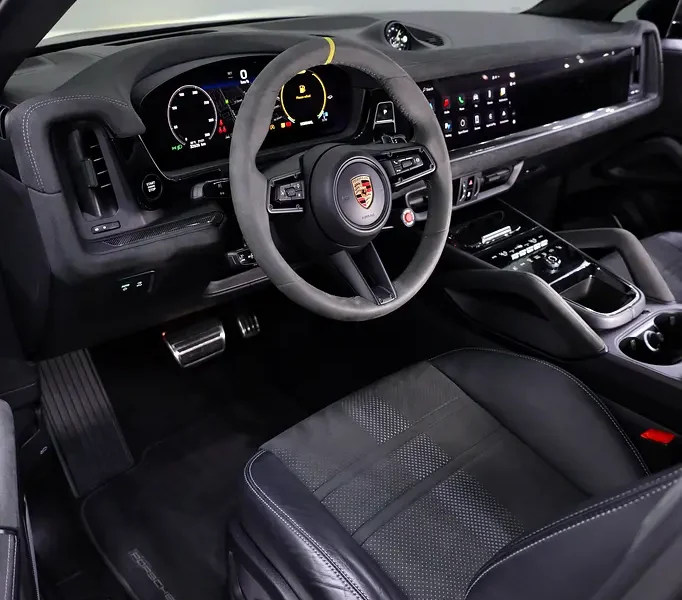 2024 Porsche Cayenne Turbo GT 4.0-liter V8 Petrol Engine Black Luxury SUV GCC Specs