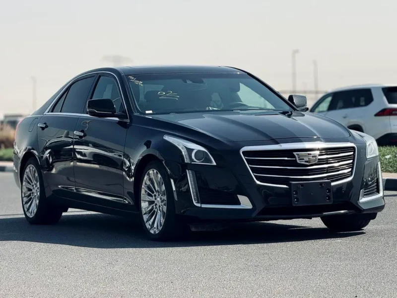 2015 Cadillac CTS/Catera Other 3.6 Litres twin-turbocharged V6 Petrol Engine Black Red Sedan