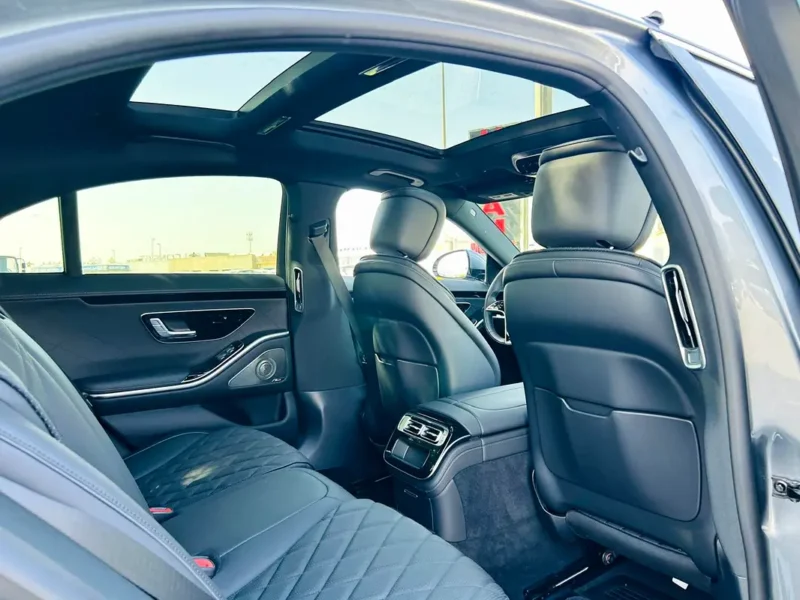 2022 Mercedes-Benz S-Class S 400 4MATIC 3.0L 6 Cylinder Diesel Engine Grey Black Sedan