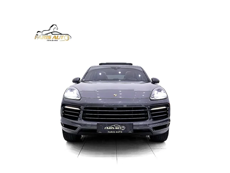 2019 Porsche Cayenne 3.0 Liters V6 Petrol Engine Grey Tan SUV GCC Specs Fully Loaded