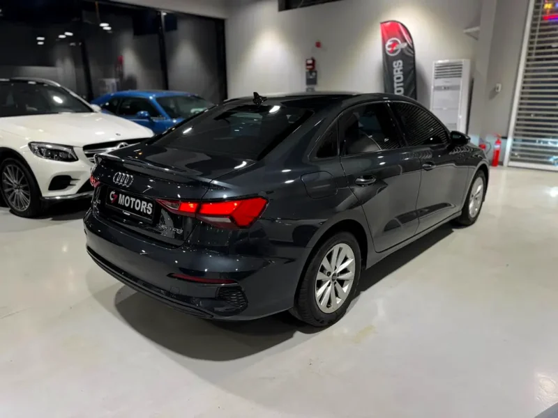 2023 Audi A3 35 TFSI 1.5L 4 Cylinder Turbocharged Petrol Engine Black Grey Sedan