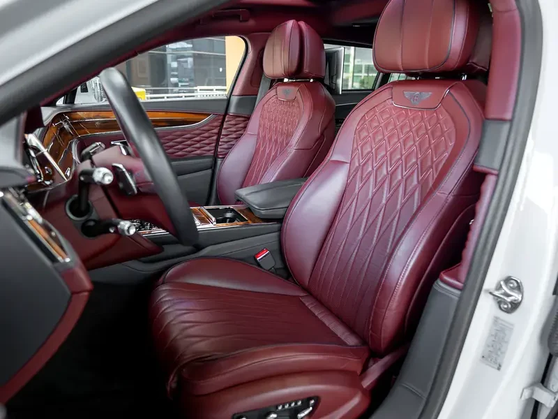 2020 Bentley Flying Spur First Edition 6.0 Liter W12 Petrol Engine White Red GCC Specs