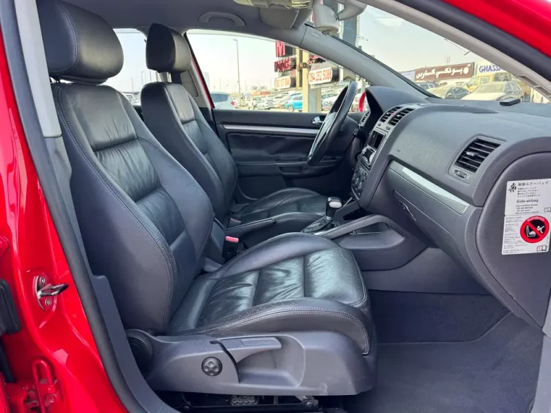 2004 Volkswagen Golf GT 2.0 Litres Inline-4 Cylinder Petrol Engine Red Black Hatchback