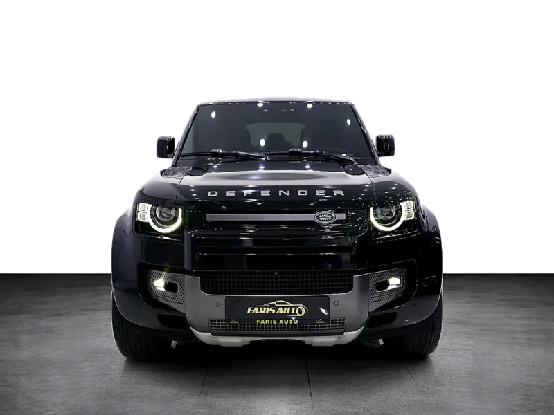 2024 Land Rover Defender 110 P525 5.0-liter Supercharged V8 Engine Black Tan SUV