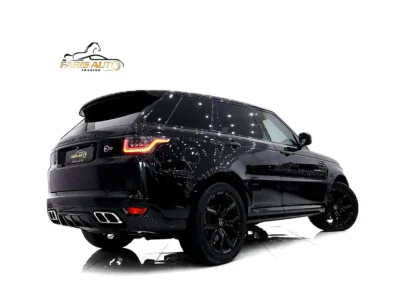2019 Land Rover Range Rover Sport SVR 5.0L Supercharged V8 Engine Black Red SUV