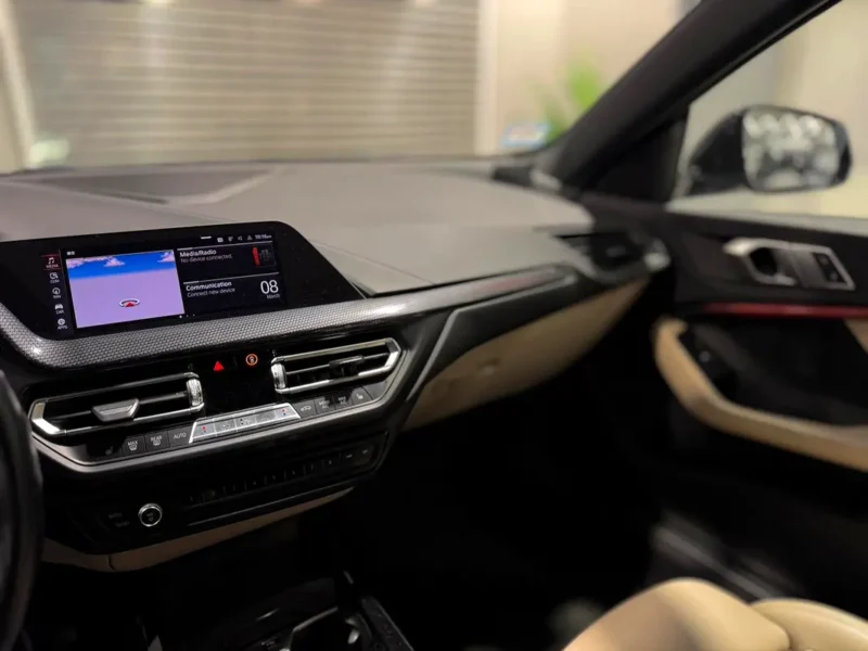 2021 BMW 2-Series 228i 2.0-liter Turbocharged 4-Cylinder Engine Black Beige Coupe