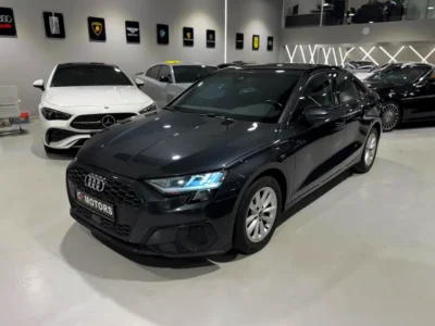 2023 Audi A3 35 TFSI 1.5L 4 Cylinder Turbocharged Petrol Engine Black Grey Sedan