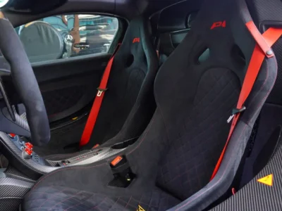 2015 McLaren P1 3.8-liter Twin-Turbocharged V8 Engine Grey Black Sports Car