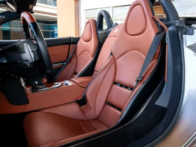 2009 McLaren SLR MERCEDES 5.4 Litres V8 Petrol Engine Silver Tan Sports Car