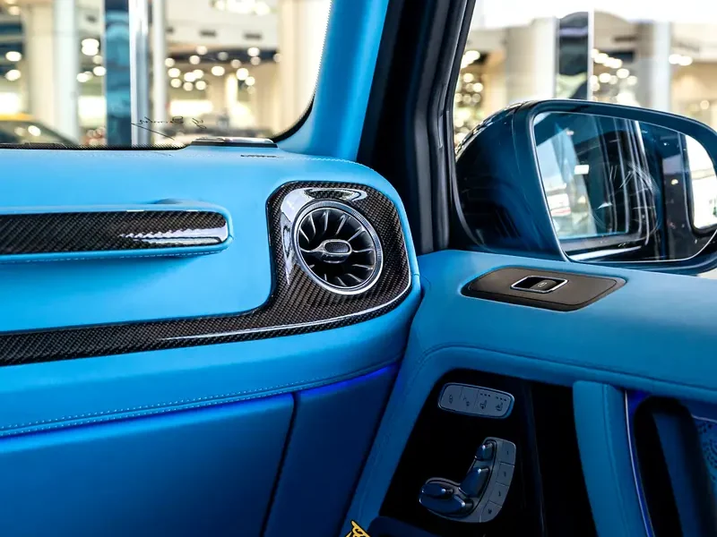 2022 Mercedes-Benz G-Class Brabus 4.0-liter V8 Bi-Turbo Engine Black Blue SUV