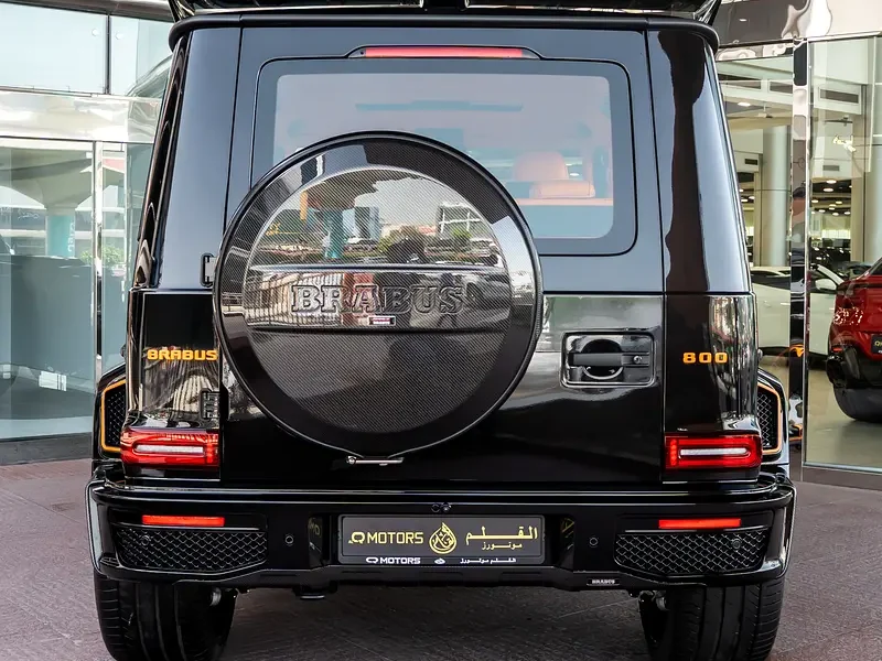 2026 Mercedes-Benz G-Class Brabus 4.0-liter V8 Bi-Turbo Engine Black Orange SUV